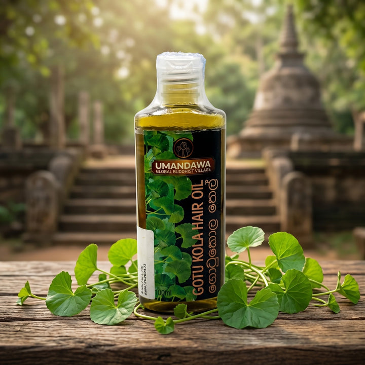 Gotukola Hair oil - ගොටුකොළ තෙල්