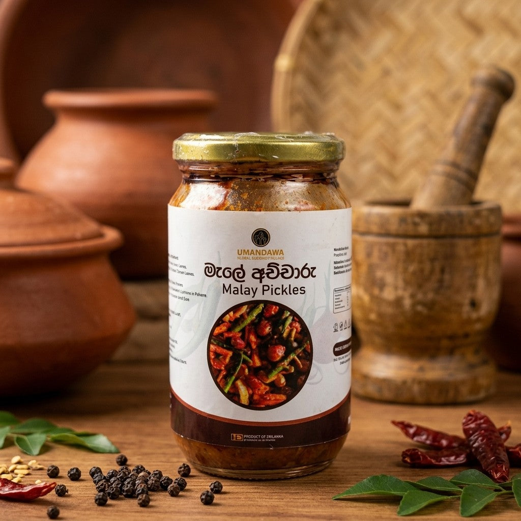 Malay Pickle Bottle - මැලේ අච්චාරු