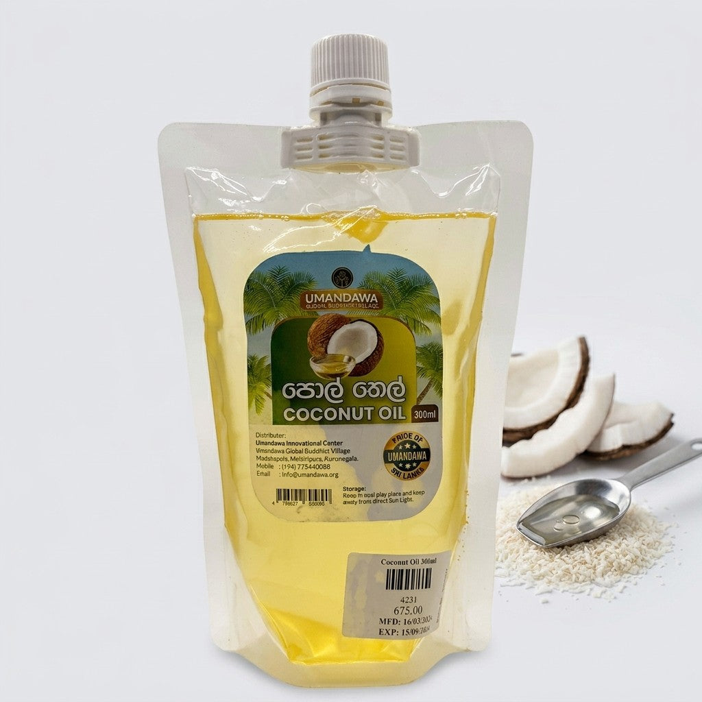 Coconut Oil Pack - පොල් තෙල් Pack