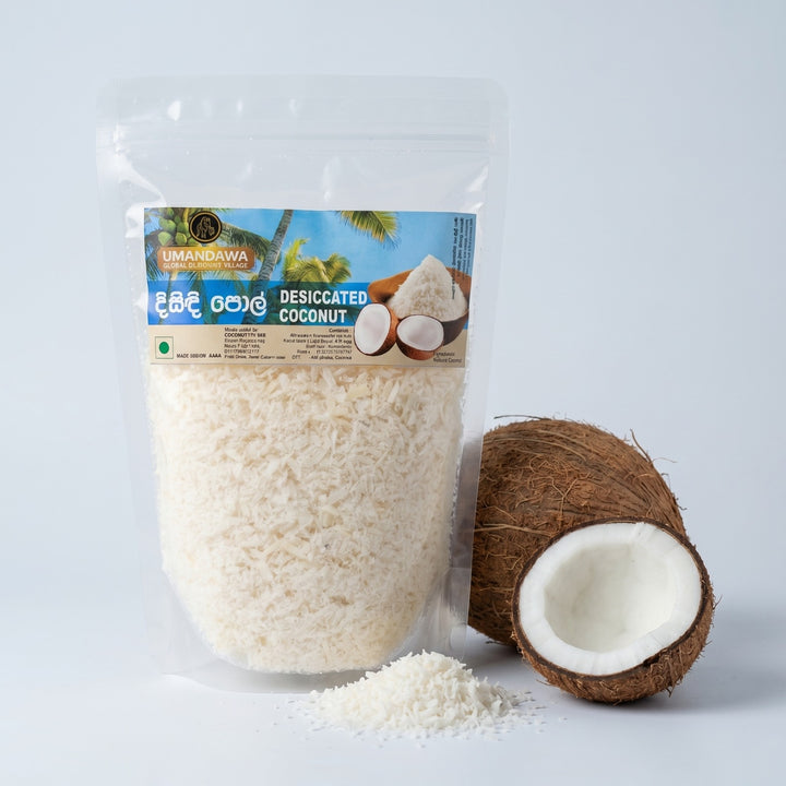 Desiccated coconut - දිසිඳි පොල්