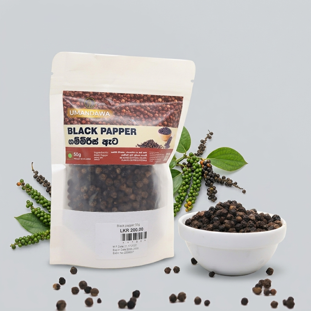 Black Pepper Seeds - ගම්මිරිස්