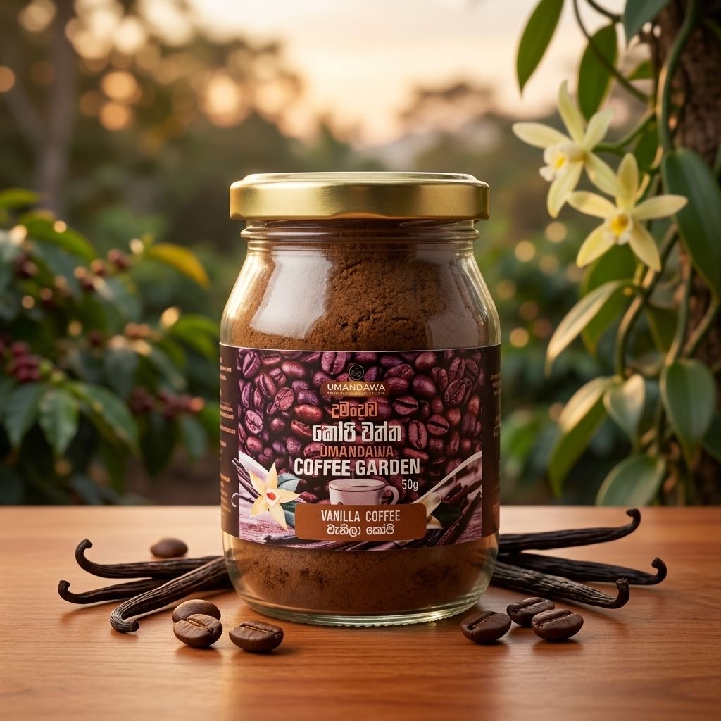 Vanilla Flavoured Coffee - වැනිලා රසැති කෝපි