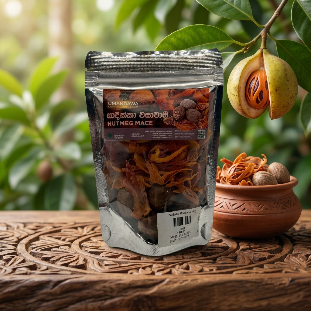 Nutmeg Mace ,- සාදික්කා වසාවාසි