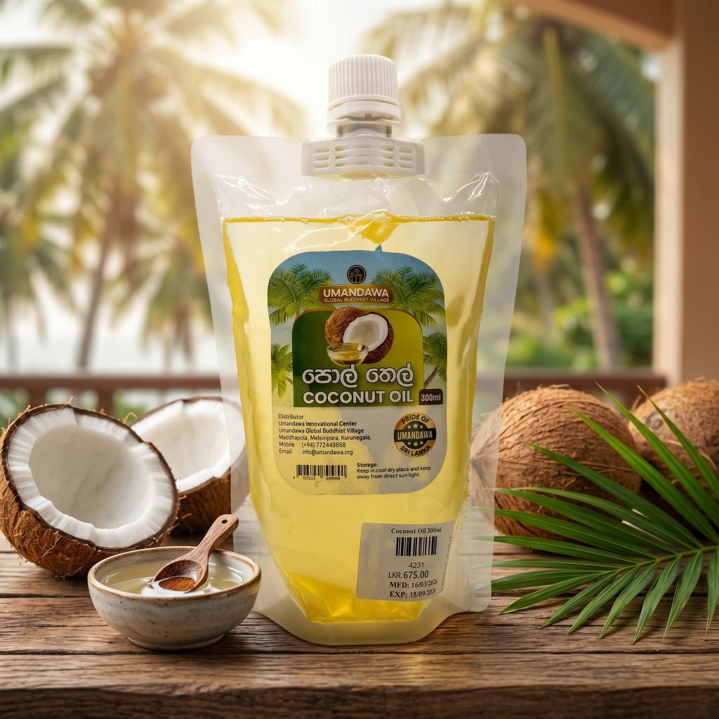 Coconut Oil Pack - පොල් තෙල් Pack