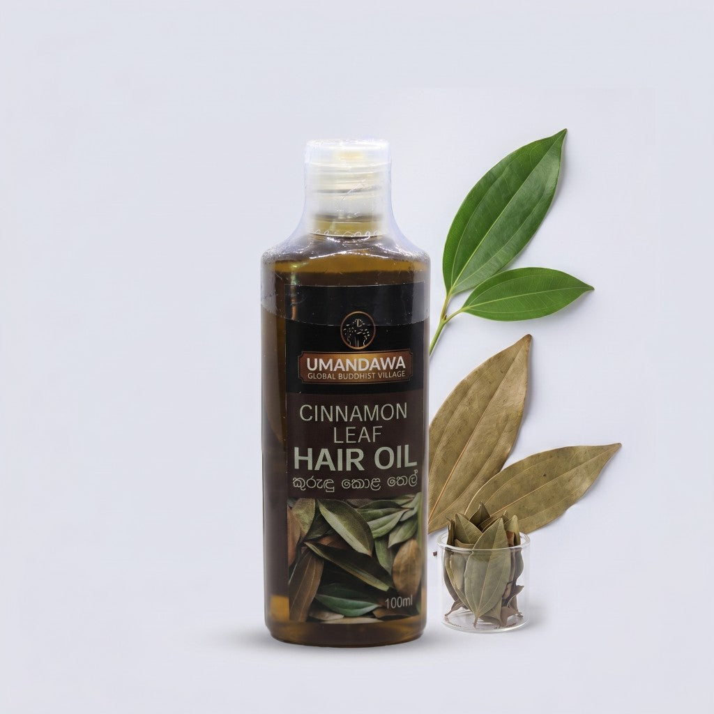 Kurudu kola hair oil - කුරුඳු කොළ තෙල්