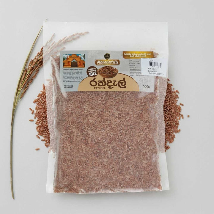 Rathdel Rice - රත්දැල් සහල්
