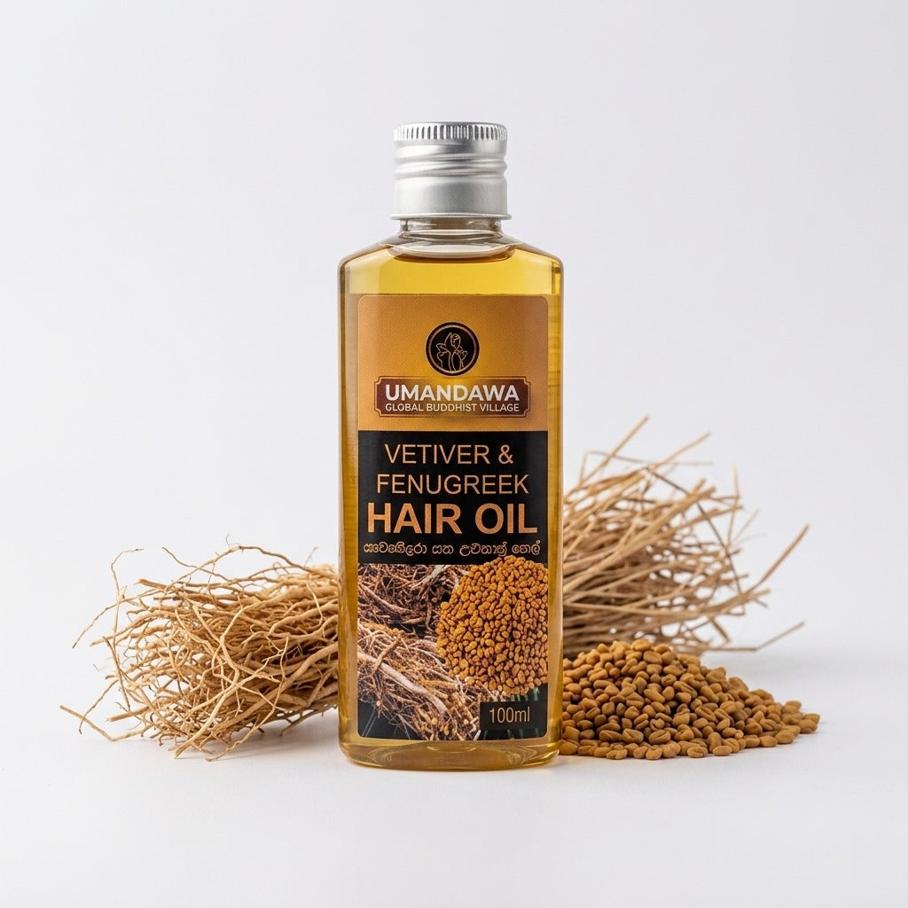 Savandara Ulu hal Hair oil - සැවැන්දරා උළු හාල් තෙල්