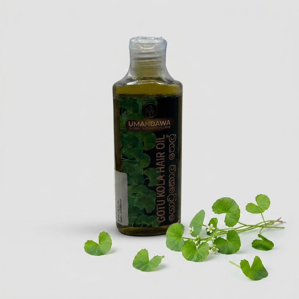 Gotukola Hair oil - ගොටුකොළ තෙල්
