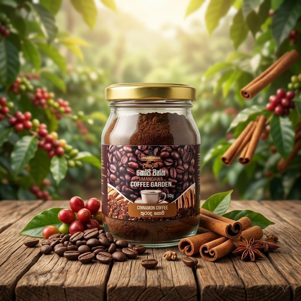 Cinnamon Flavoured Coffee - කුරුඳු රසැති කෝපි
