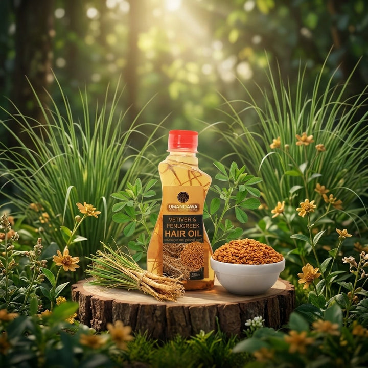 Savandara Ulu hal Hair oil - සැවැන්දරා උළු හාල් තෙල්